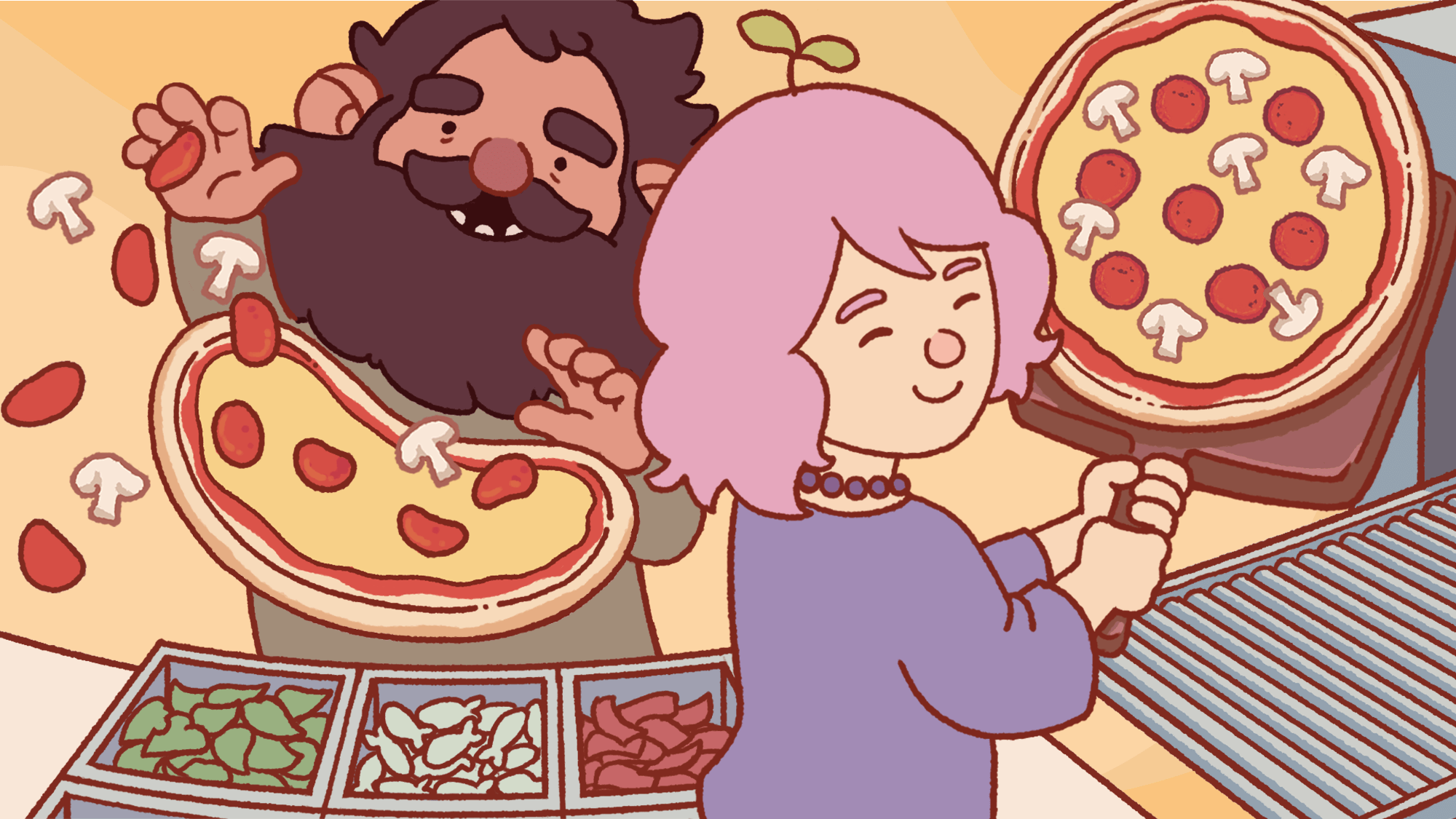 Good Pizza, Great Pizza - story-driven cooking simulator game