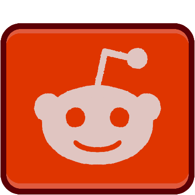 Reddit Logo - Pressed Button