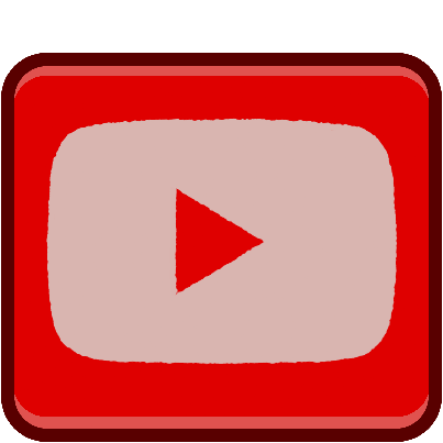 YouTube Logo - Pressed Button